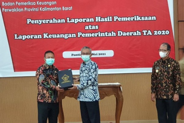 Sudah Diperiksa oleh BPK Kalbar, LKPD Kabupaten Sintang Tahun 2020 Diganjar Opini WTP