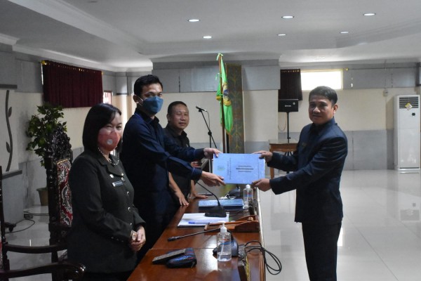 DPRD Kabupaten Sintang menggelar rapat Paripurna ke-11 Masa Persidangan II tahun 2022