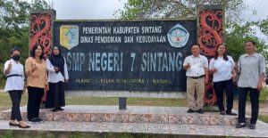 Welbertus Kunjungi SMPN 07