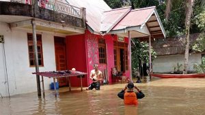 Banjir di Kabupaten Sintang Melanda 10 Kecamatan di Kabupaten Sintang